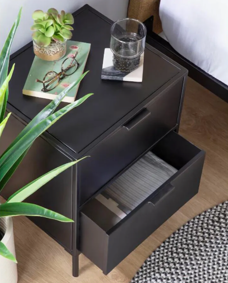 Modern Metal Storage Cabinet for Bedroom