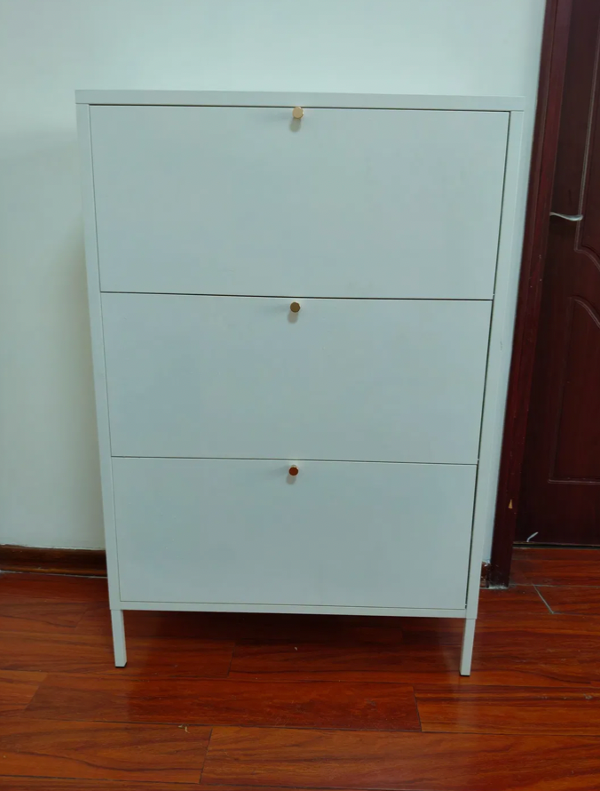 Modern Steel Shoe Storage Cabinet