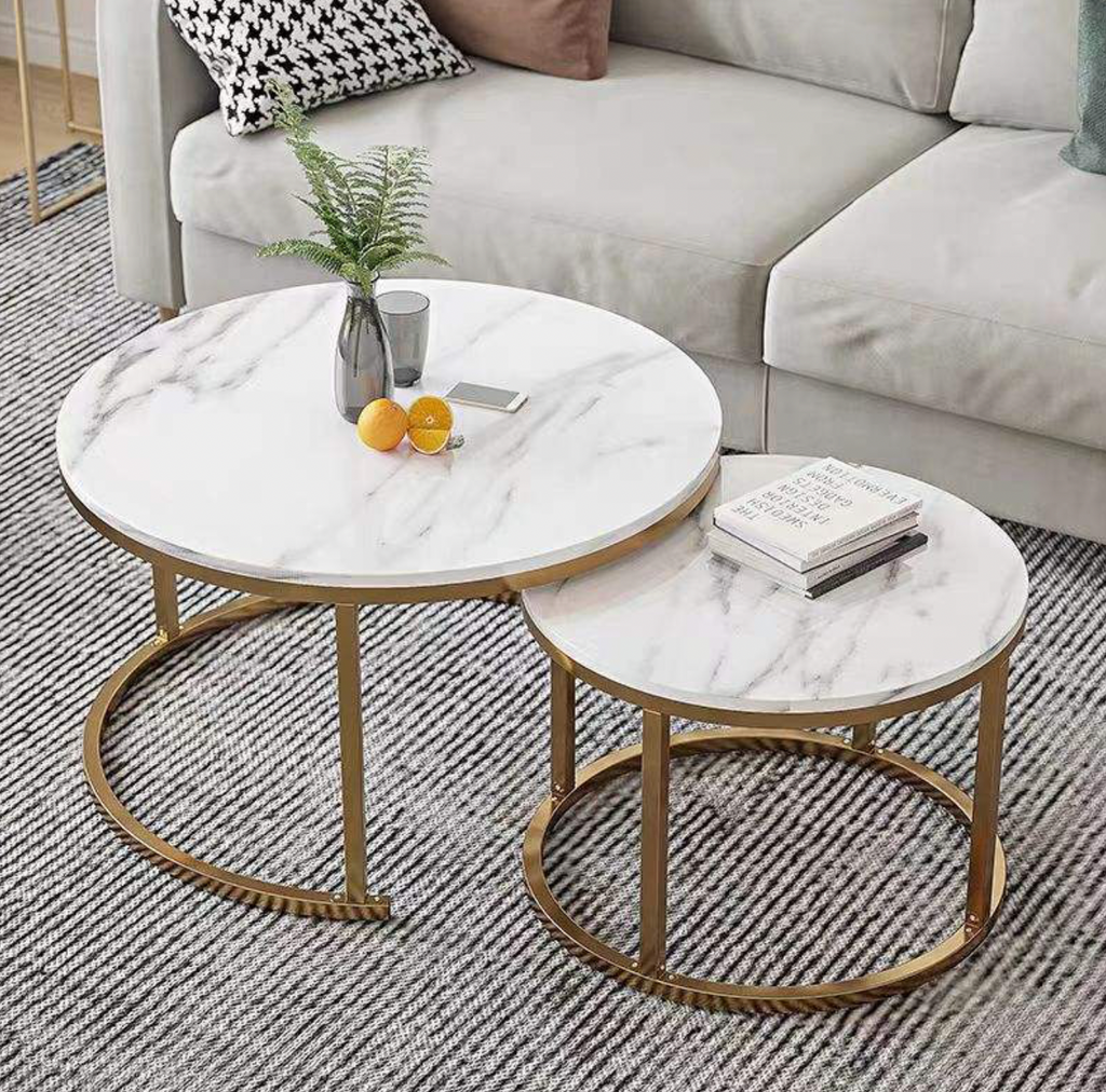Modern Minimalist Movable Coffee Table
