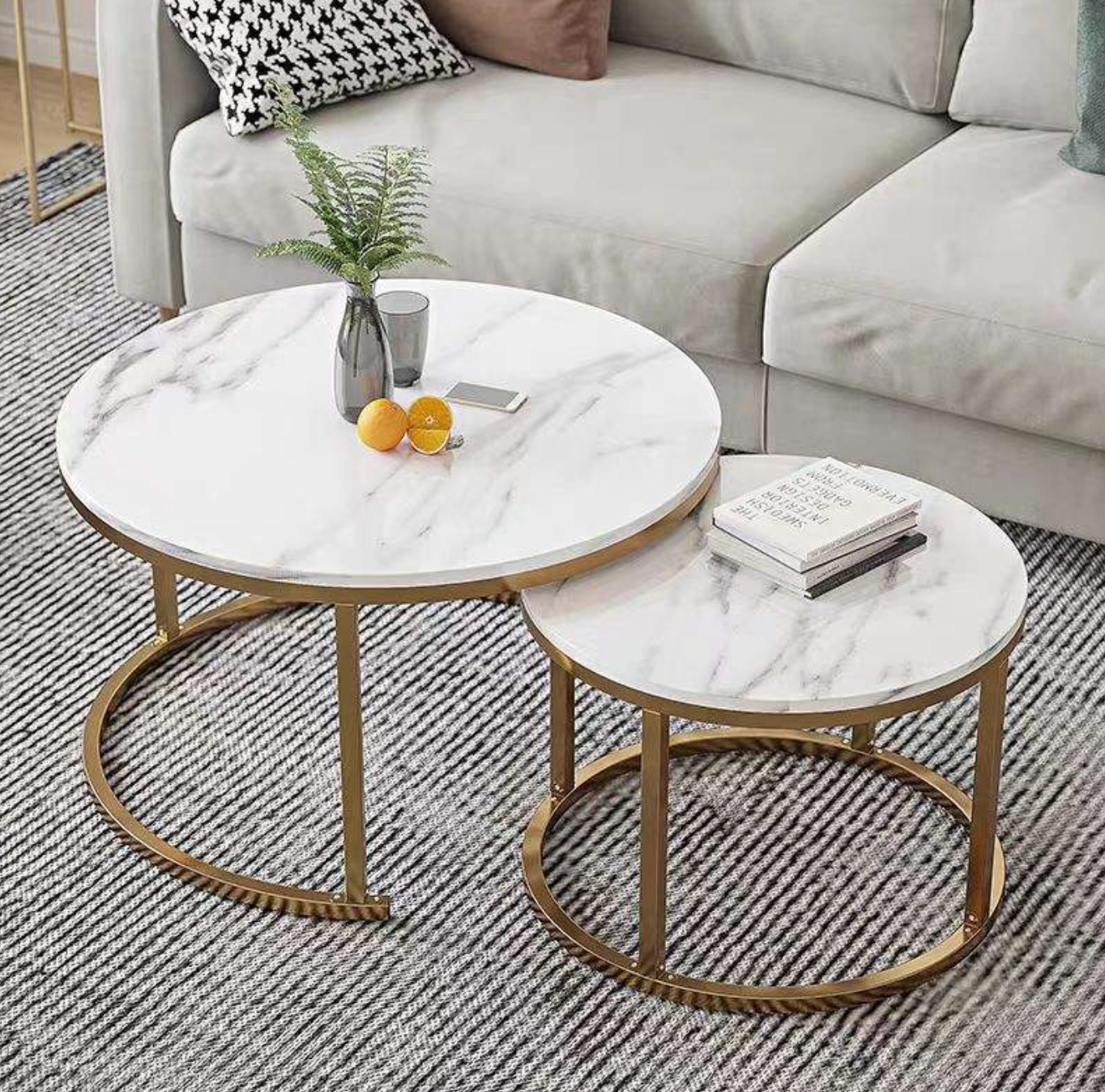 Modern Minimalist Movable Coffee Table