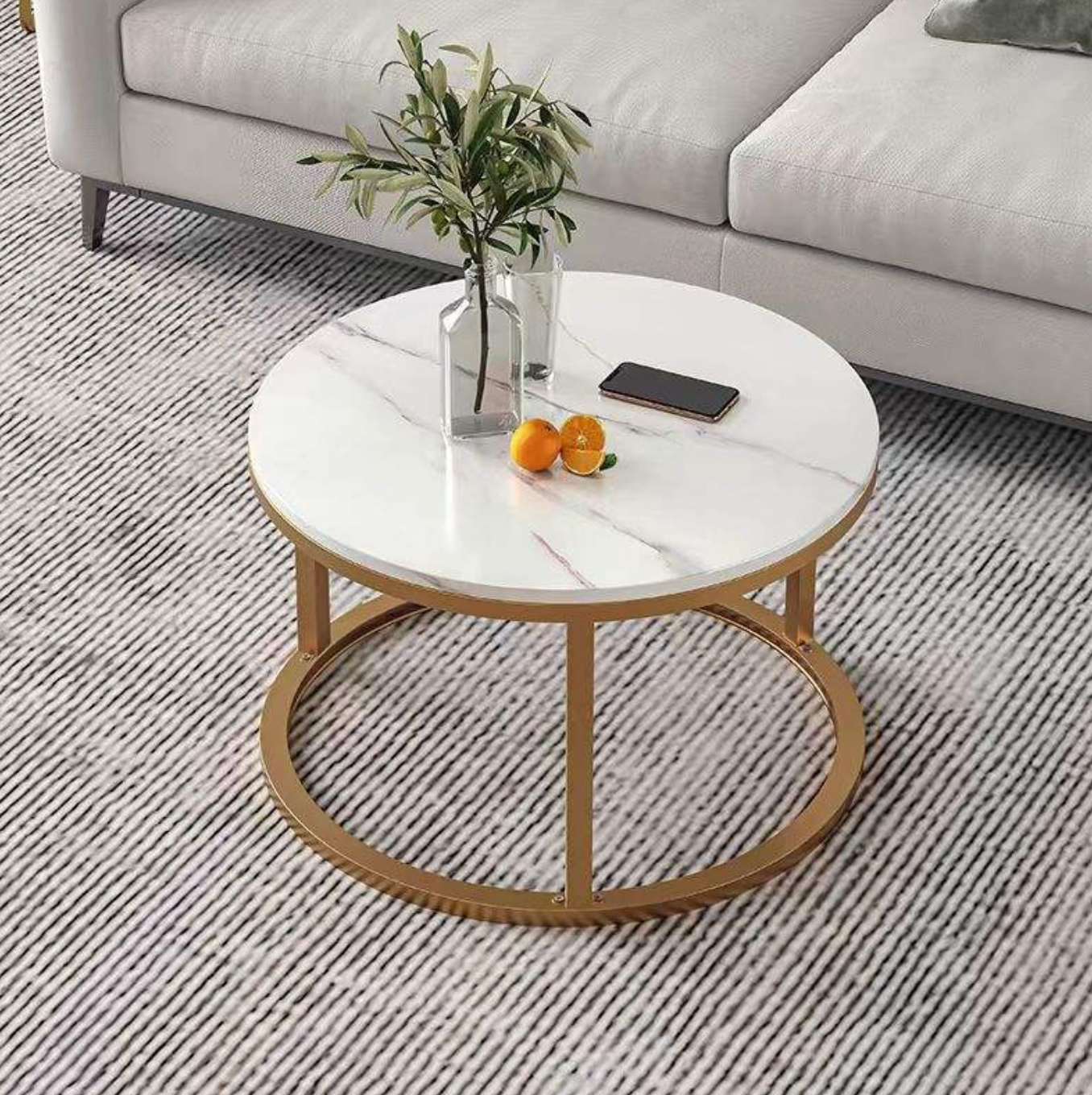 Modern Minimalist Movable Coffee Table